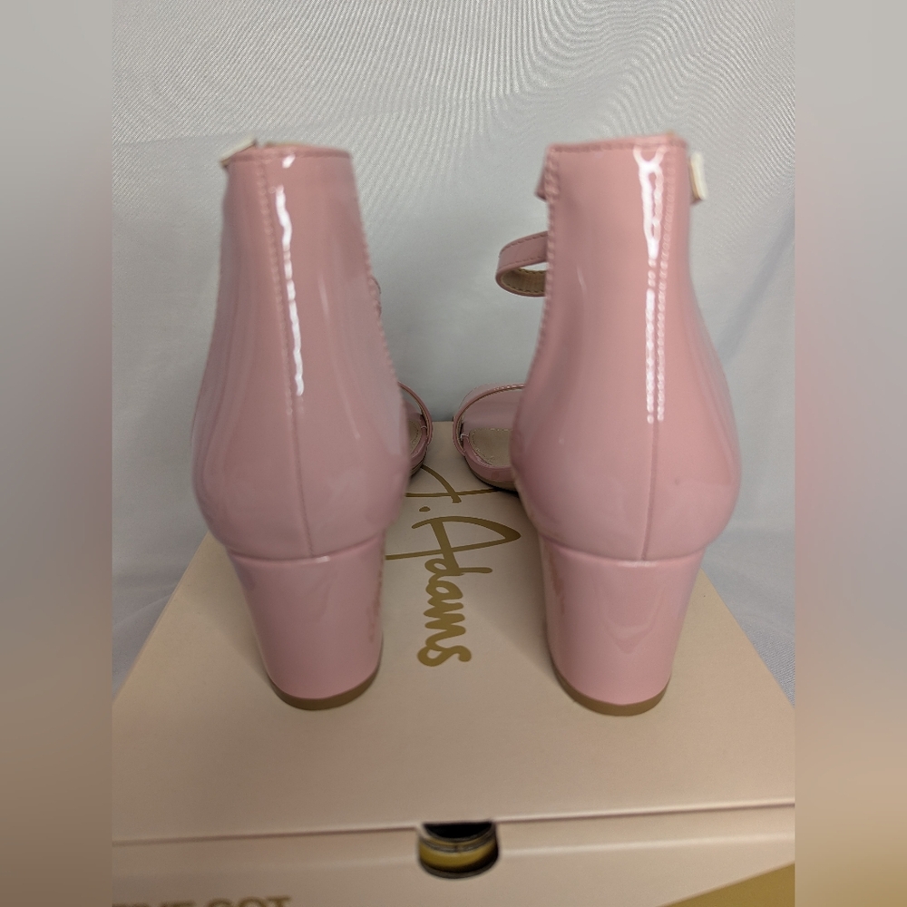NIB J. Adams Daisy Women's High Heel Chunky Sandals Size 8.5 - Picture 7 of 8